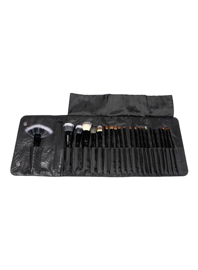 COASTAL SCENTS 22-Piece Makeup Brush Set Black - Image 2