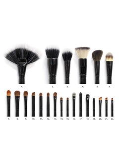 22-Piece Makeup Brush Set Black - v1564561055/N19836822A_3