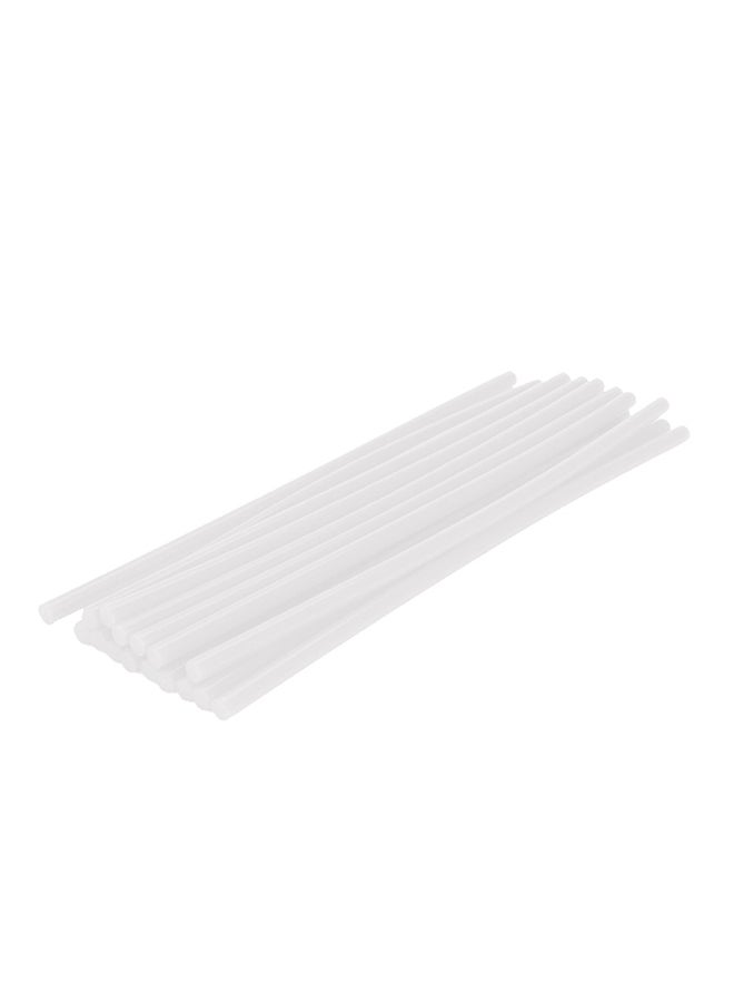 16-Piece Hot Melt Glue Sticks Set White