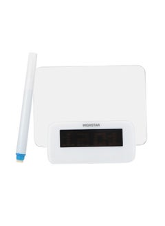 Digital Message Board White 16.8x7.5x13.8cm