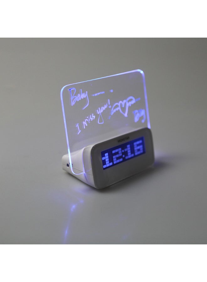 Generic - Digital Message Board White 16.8x7.5x13.8cm - Image 1