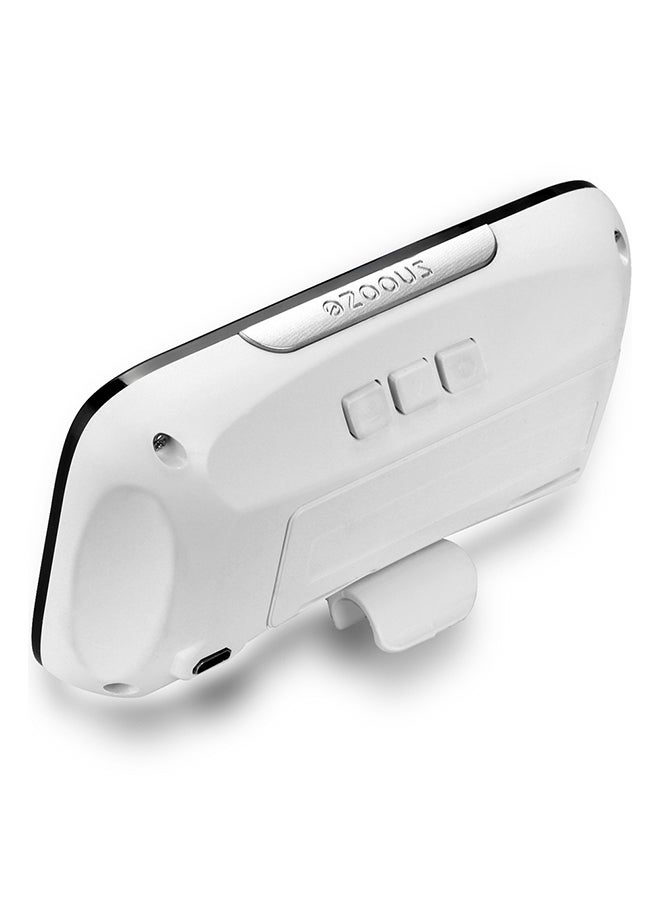 ساعة منبه رقمية بشاشة LED أحمر 12.5x4.5x7.5سم - Image 4