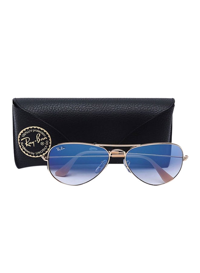 Full Rim Pilot Sunglasses - RB3025-001/3F - Lens Size: 58 mm - Gold