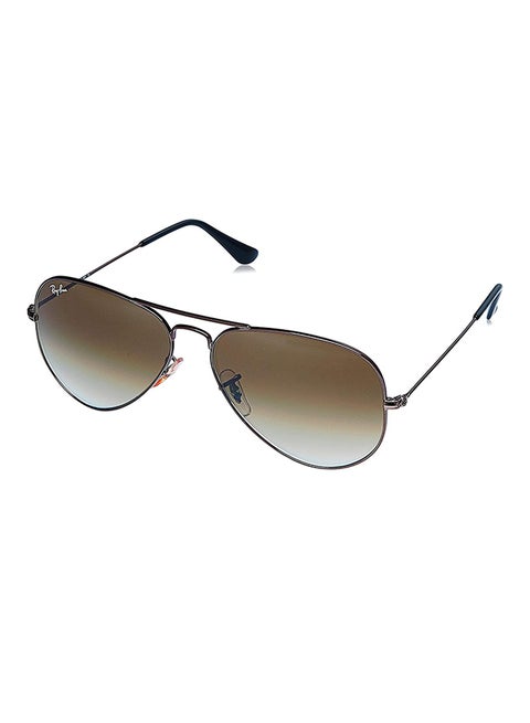 Gradient Aviator Sunglasses - Lens Size: 58 mm