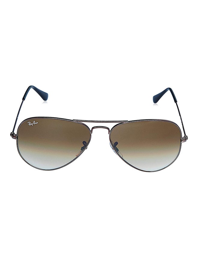 Gradient Aviator Sunglasses - Lens Size: 58 mm