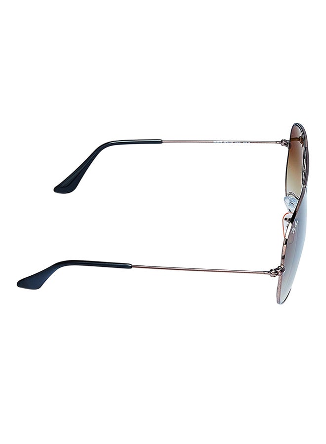 Gradient Aviator Sunglasses - Lens Size: 58 mm