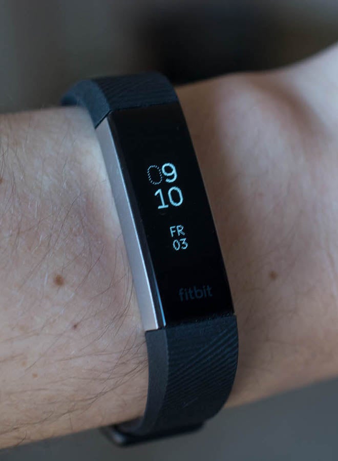 Fitbit Altra HR Fitness Tracker Small Black  - Image 5