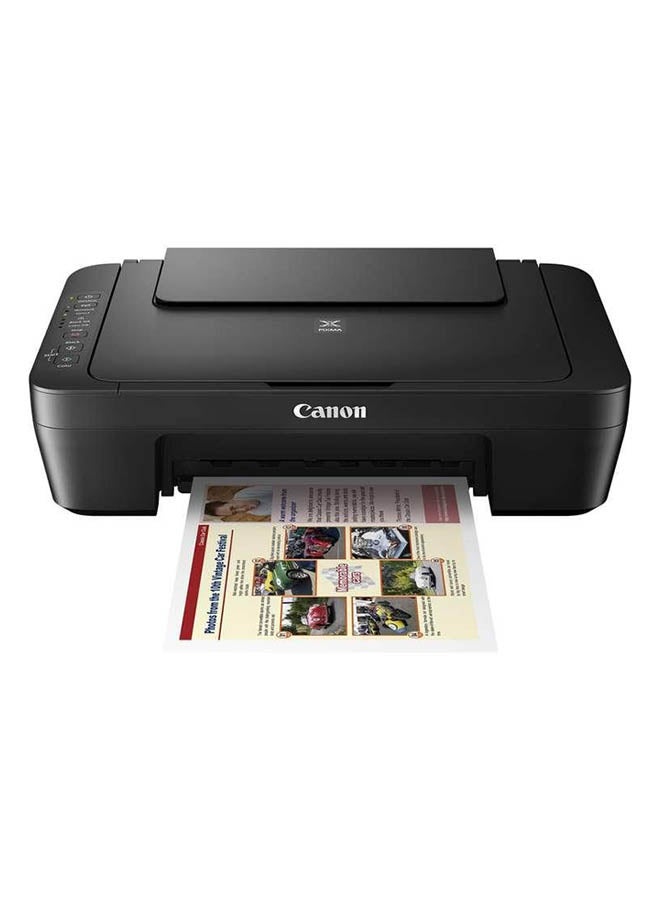 Canon - PIXMA MG3040 Multi Function Printer Black - Image 1