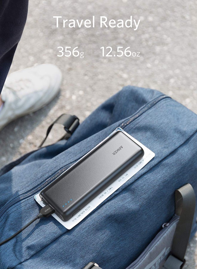 Anker - 20100 mAh PowerCore Portable Power Bank Black - Image 1