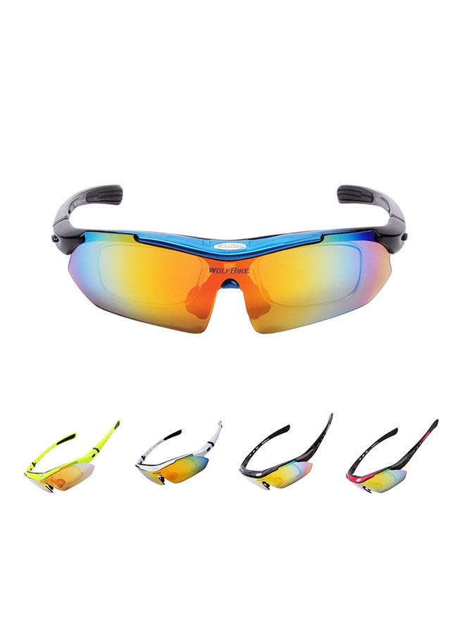 Wolfbike - Outdoor Sports Polorized 5 Lens Sunglasses - Image 1