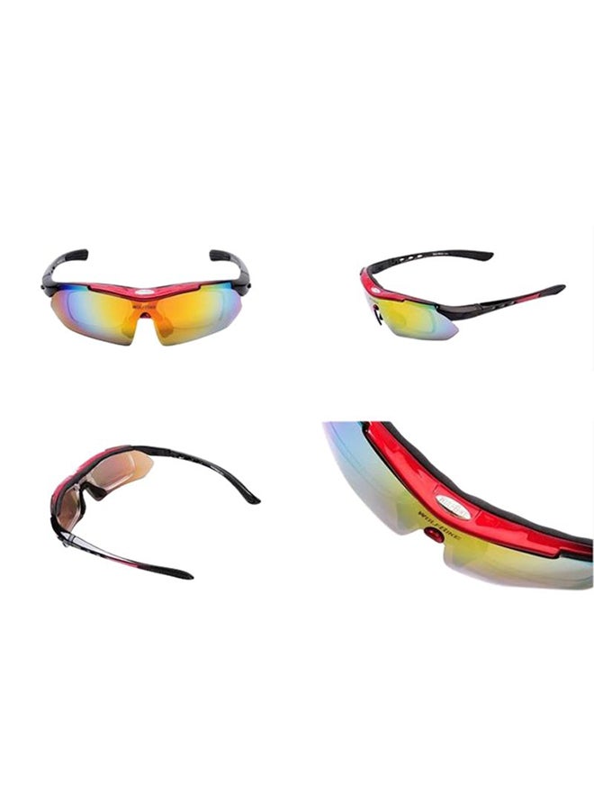 Wolfbike - Outdoor Sports Polorized 5 Lens Sunglasses - Image 1