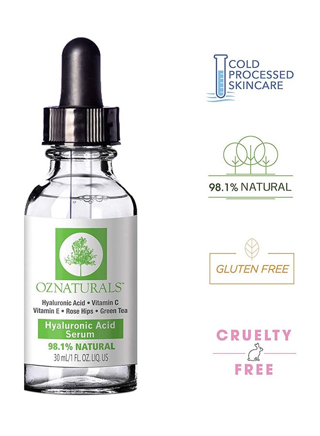 OZ Naturals Hyaluronic Acid Serum 30ml  - Image 2
