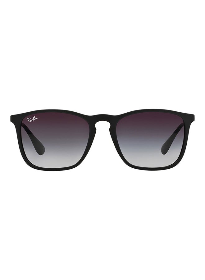 Men's Full Rim Square Sunglasses - RB4187F 622/8G - Lens Size: 54 mm - Black - v1564580159/N20788600A_2