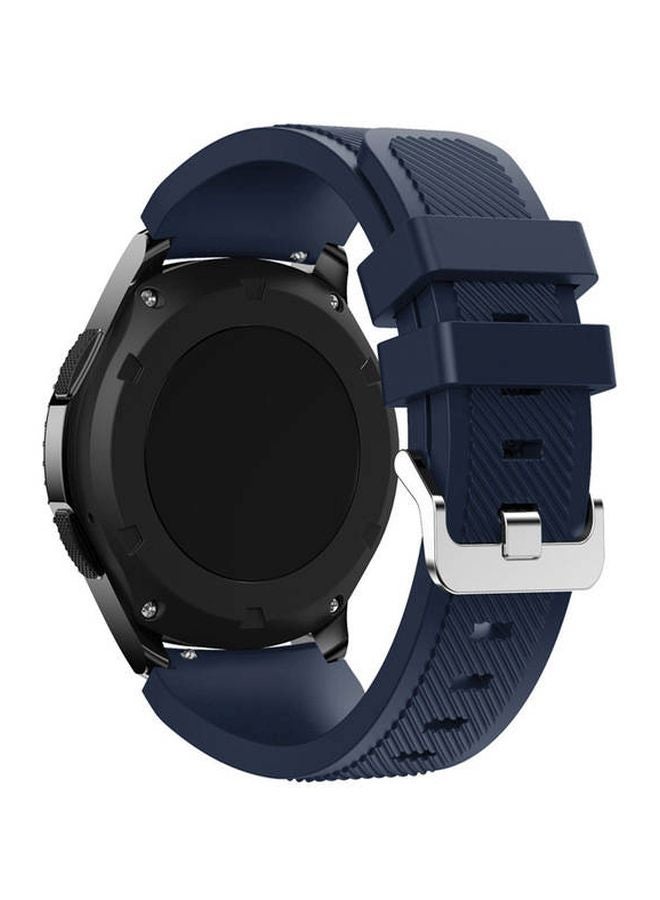 Replacement Band For Samsung Galaxy Gear S3 Frontier 46 mm Dark Blue
