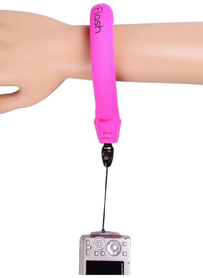 Nordic Flash 2-Piece Waterproof Camera Floating Strap Pink/Green/Black - Image 5