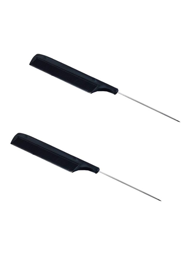 جاردن أوف آرت مشط شعر بنمط ذيل فأر بأسنان ضيقة أسود 20سم - Image 3