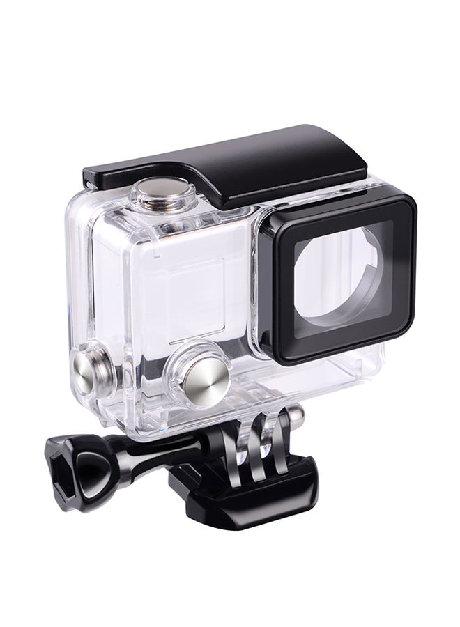 Suptig Protective Waterproof Housing Replacement Case For GoPro Silver/Black - Image 1