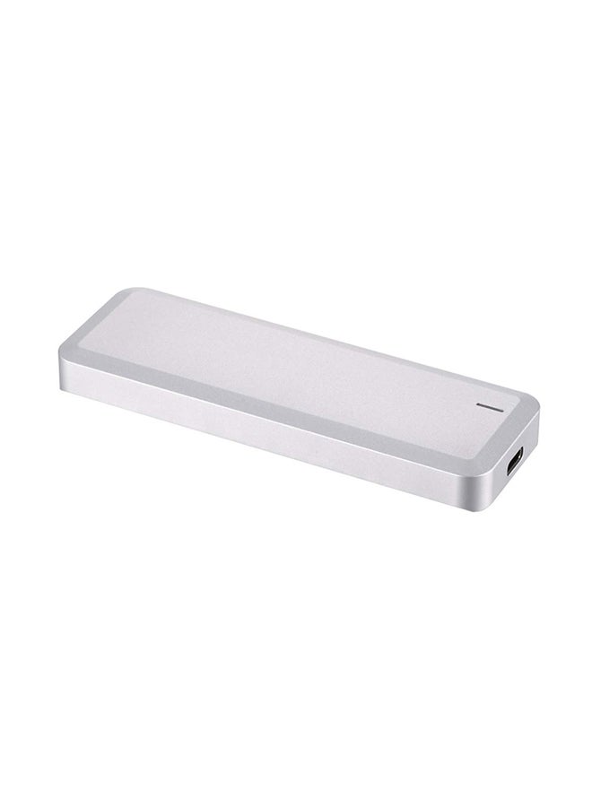 Uneatop USB 3.1 Gen2 Type-C To M.2 NGFF PCIe NVME SSD Enclosure Case Grey  - Image 1