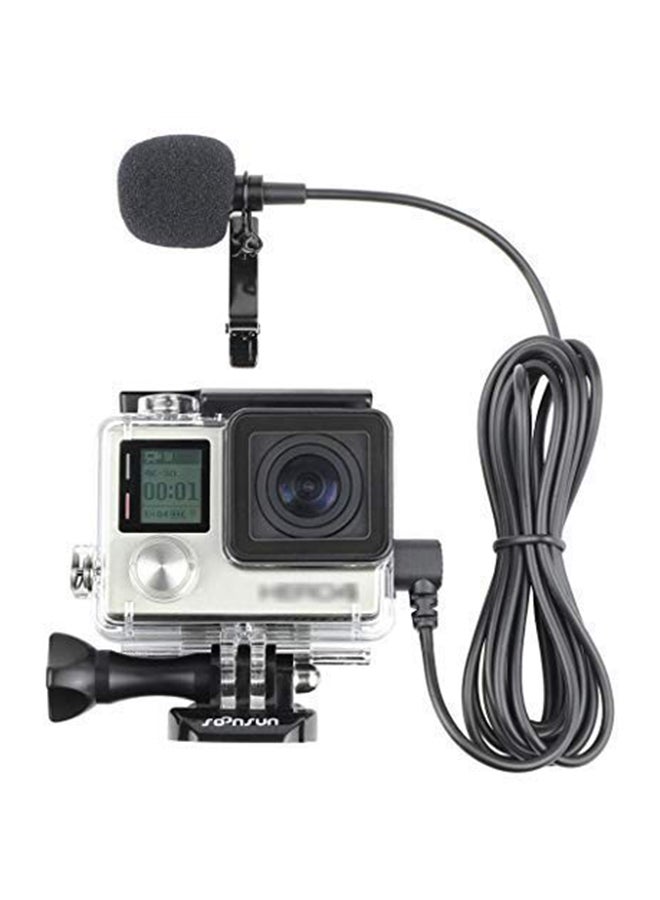 SOONSUN Protective Waterproof Housing Case For GoPro Action Camera Silver/Black - Image 1