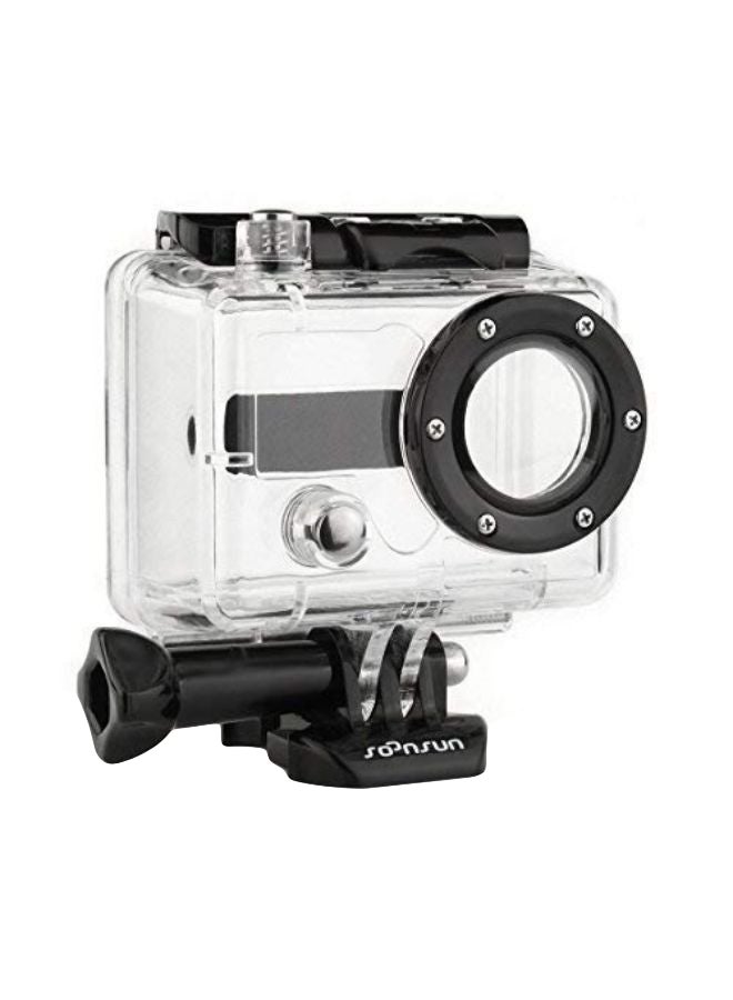 SOONSUN Protective Waterproof Housing Case For GoPro Silver/Black - Image 1