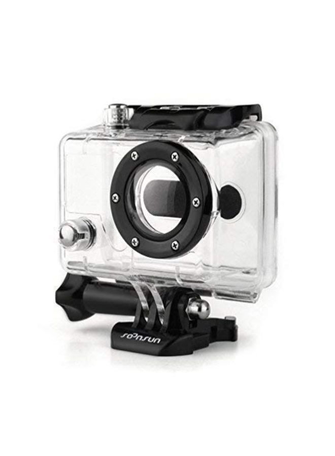 SOONSUN Protective Waterproof Housing Case For GoPro Silver/Black - Image 2