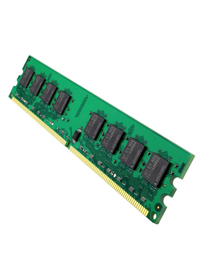 Motoeagle - 2-Piece 2GB DDR2 667 Mhz 2Rx8 UDIMM Desktop RAM Green - Image 1