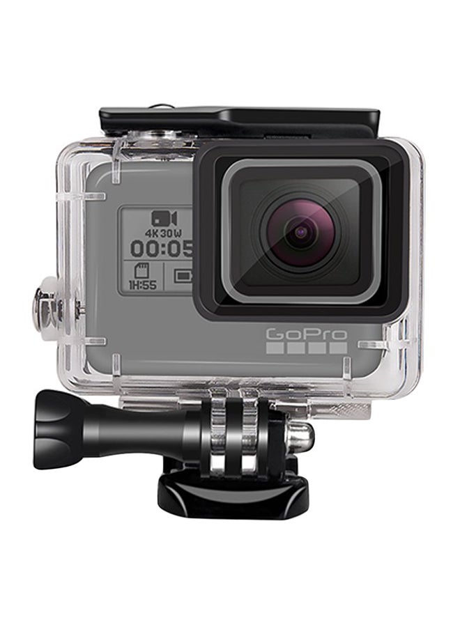 DECADE Waterproof Dive Housing Shell Case For GoPro CAmera Black/Clear 