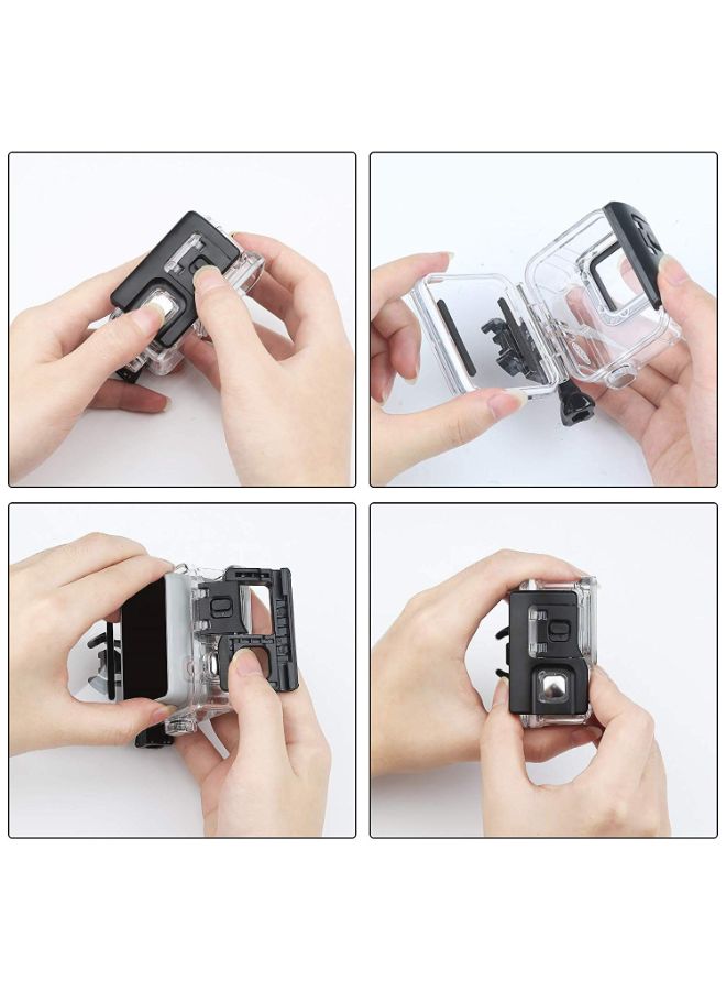 D&F Waterproof Protective Housing Case For GoPro Camera Clear  - Image 3