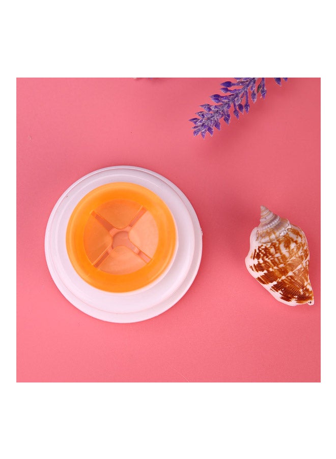 2-Piece Detachable Hook Orange/White 5.4x2.6cm - Image 2