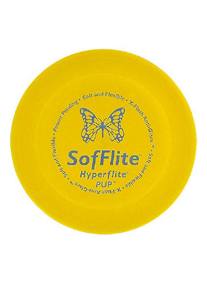 هايبر فلايت قرص طائر يحمل عبارة "Pup Sofflite Dog"