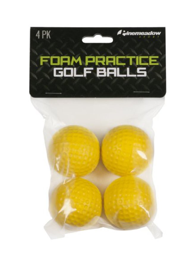 Pack Of 4 Practice Golf Balls - v1564585285/N28257472A_1