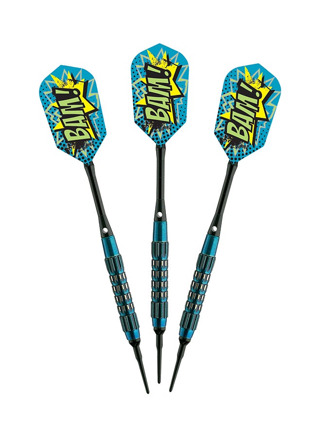 Viper by GLD Products - Set Of 3 Comix Soft Tip Darts 18g - Image 1
