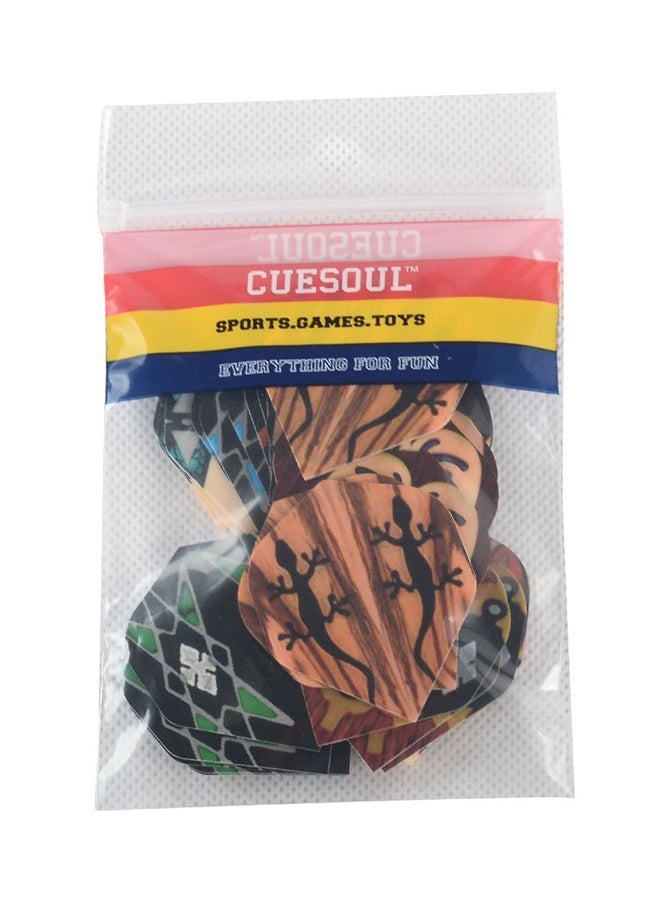 CUESOUL - Set Of 10 3-Piece Unique Design Standard Dart Flight - Image 1
