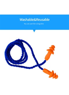 Generic Noise Reduction Earplug Blue/Orange  - Image 3