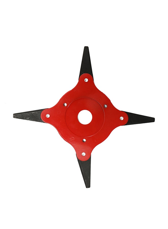 Generic - 180 Degree Rotatable Lawn Mower Blade With Double-Sided Cutting Edge Red/Black - Image 1