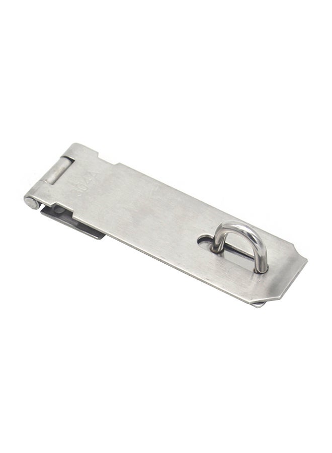 Padlock Stainless Steel Hasp Silver 5inch - Image 1