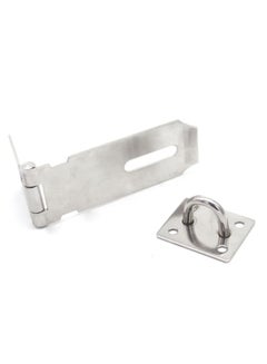 Generic Padlock Stainless Steel Hasp Silver 4inch  - Image 3