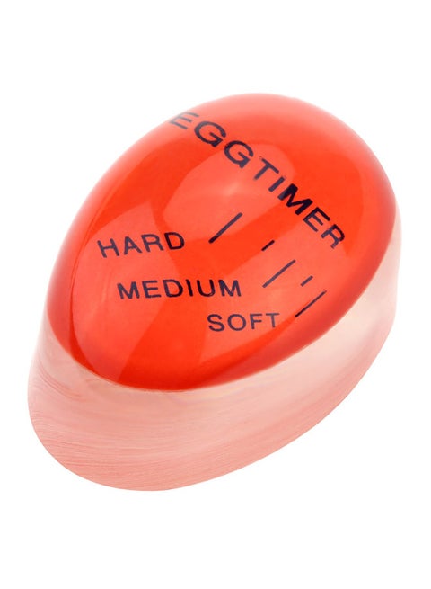 Portable Color Changing Mini Boiling Egg Timer Red 0.06kg
