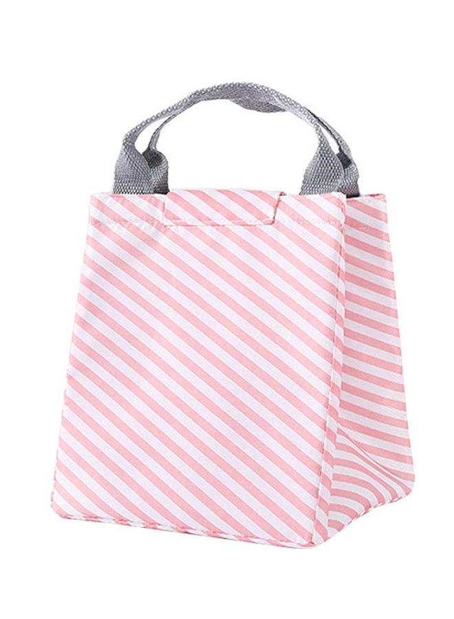 Flamingo Pattern Lunch Box Hand Bag Pink