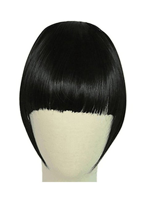 Short Wig With Bangs Balck 20cm