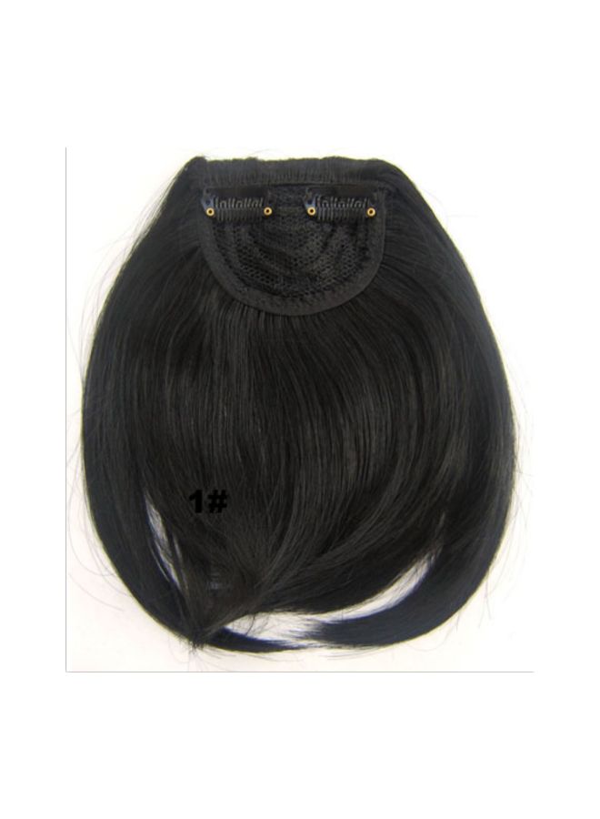 Short Wig With Bangs Balck 20cm