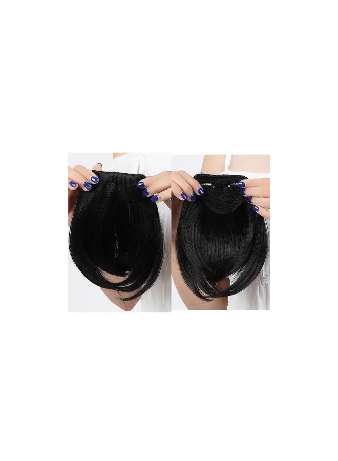 Short Wig With Bangs Balck 20cm
