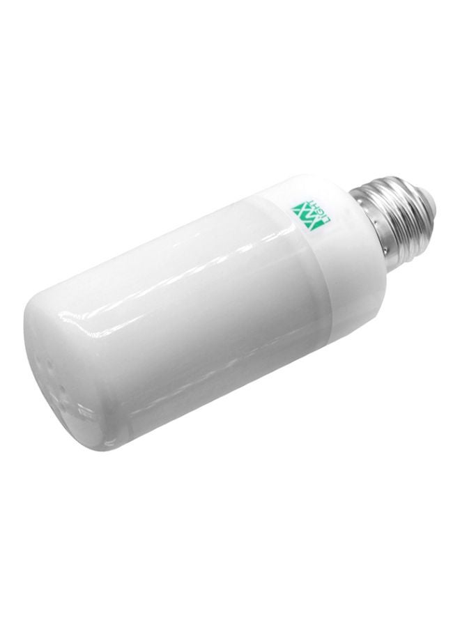 مصباح بإضاءة LED على شكل لهب النار للزينة أبيض - v1564655676/N28547774A_1