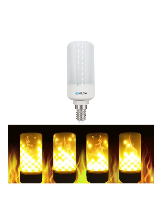 brelong LED Flame Fire Light Warm White 13.50x4.80x4.80cm - Image 2