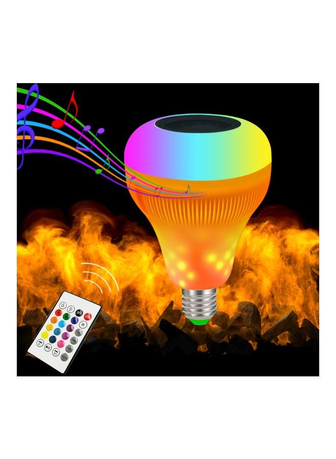 brelong LED Flame Music Lamp Multicolour 14.50x9.50x9.50cm - Image 2