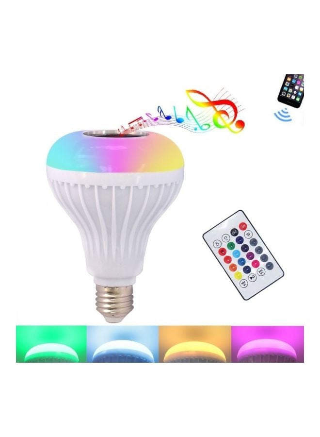LW - LED Bluetooth Music Light With Remote Control Multicolour 3.66x3.66x5.24inch - Image 1