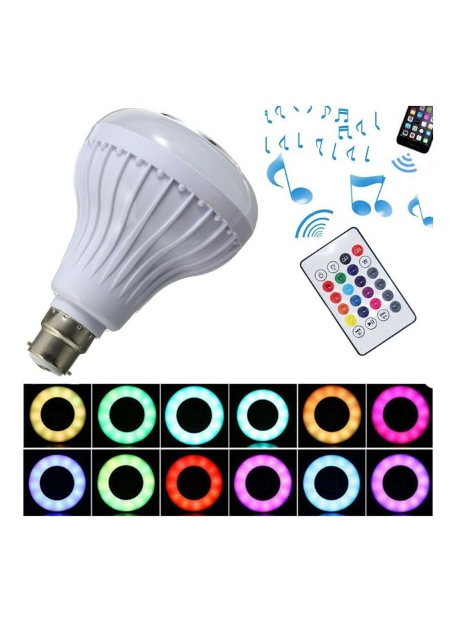 ال دبليو مصباح LED مزود بسماعات وجهاز تحكم عن بُعد وخاصية البلوتوث أحمر / أخضر / أزرق 9.30x9.30x13.30Ø³Ù†ØªÙŠÙ…ØªØ± - Image 2