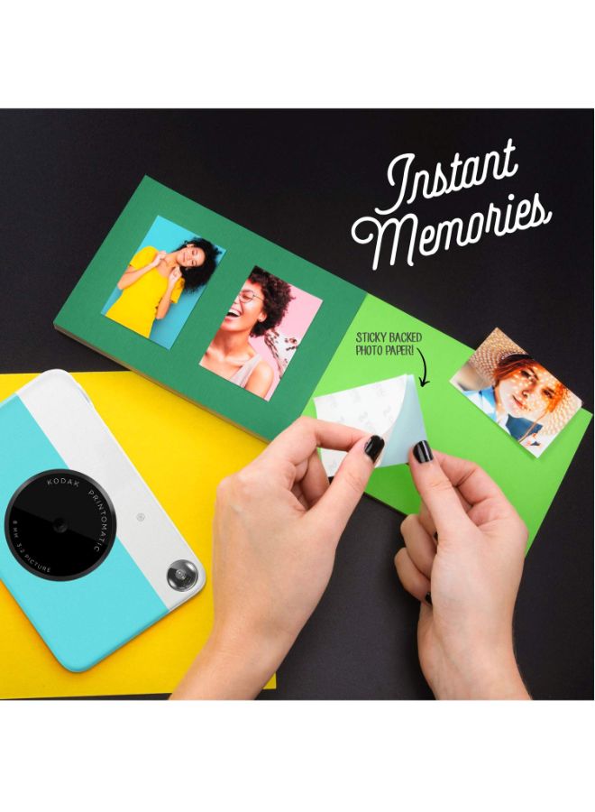 Kodak Printomatic Instant Print Camera 10MP Blue  - Image 4
