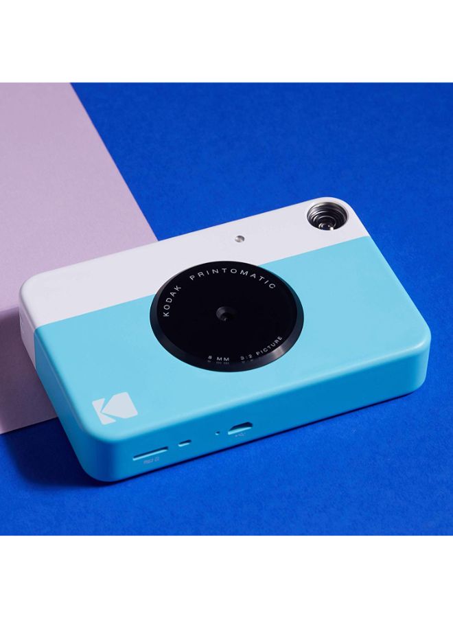 Kodak Printomatic Instant Print Camera 10MP Blue  - Image 5