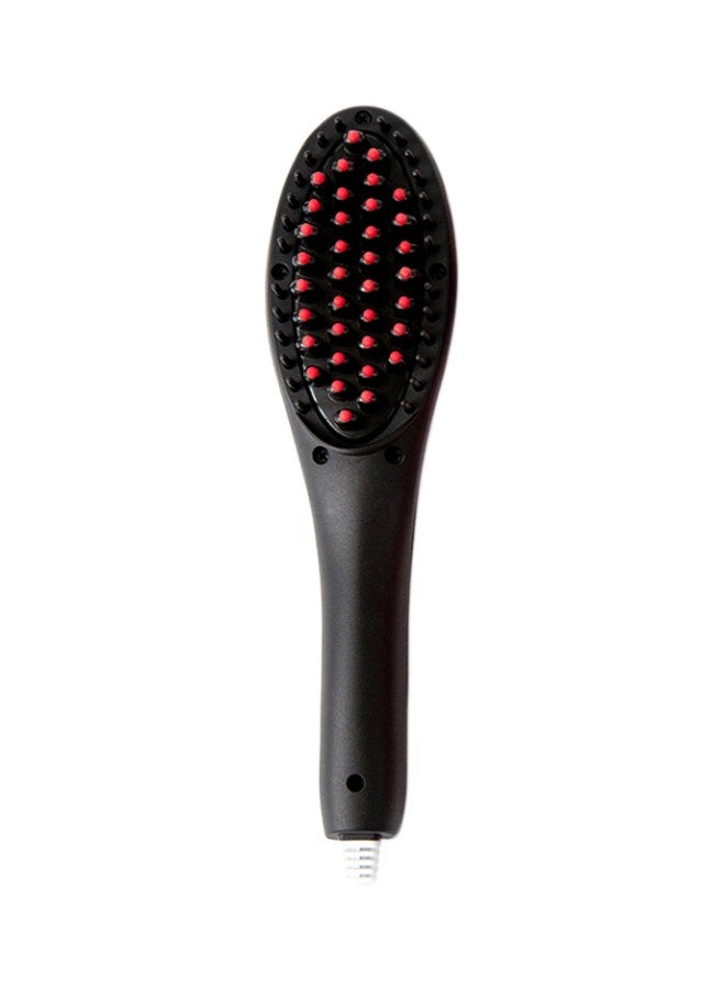 Hair Straightening Brush Black/Red - v1564655948/N28564047A_1